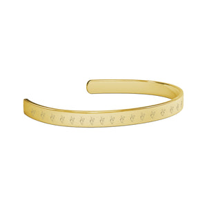 Heart On Repeat Cuff Bracelet - MedTheories