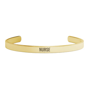 Inspirational Nurse Cuff Bracelet - MedTheories