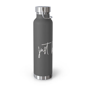 Just Breathe Copper Vacuum Insulated Bottle, 22-oz - MedTheories