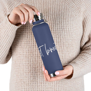 Just Breathe Copper Vacuum Insulated Bottle, 22-oz - MedTheories