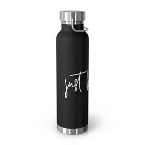 Just Breathe Copper Vacuum Insulated Bottle, 22-oz - MedTheories