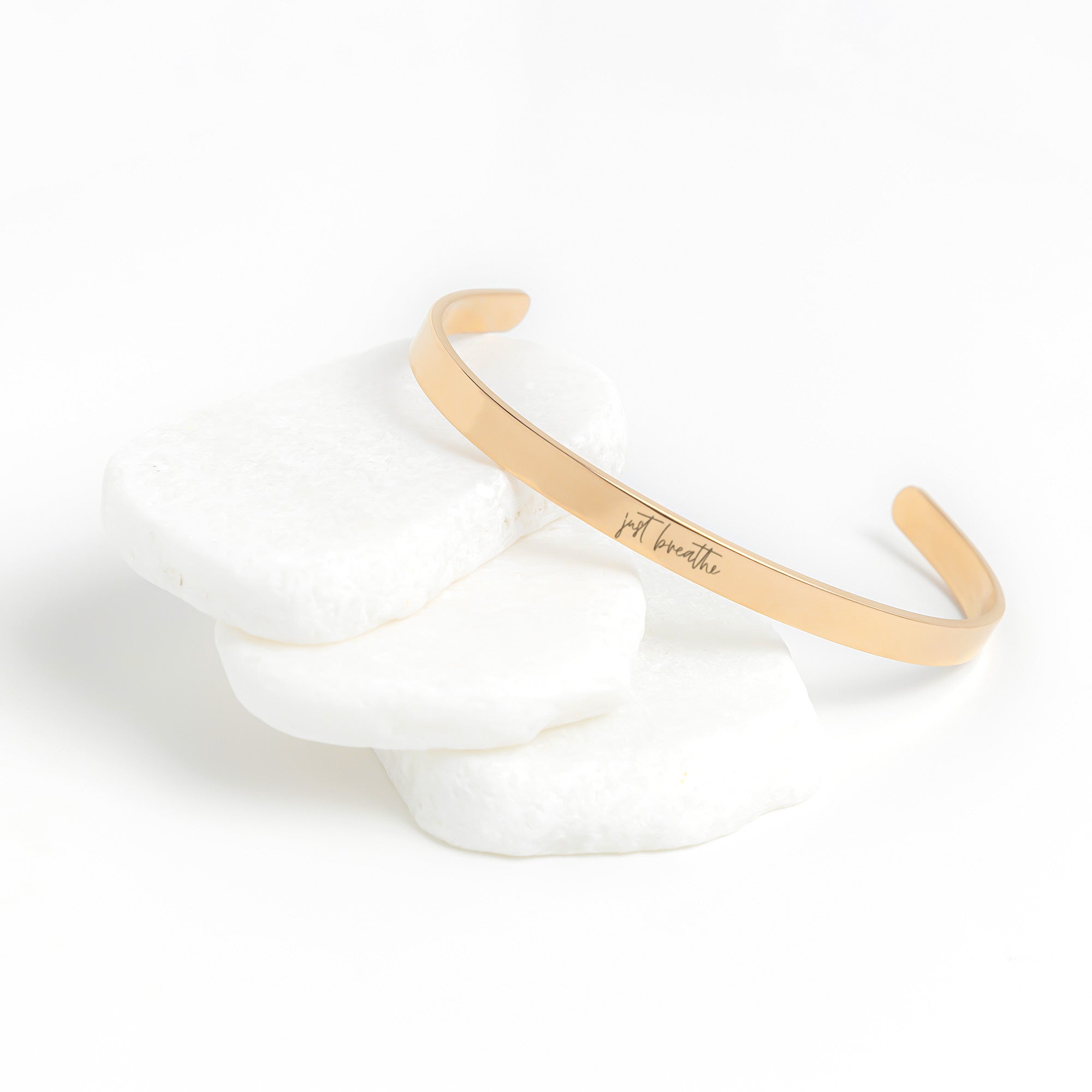 Just Breathe Cuff Bracelet - MedTheories