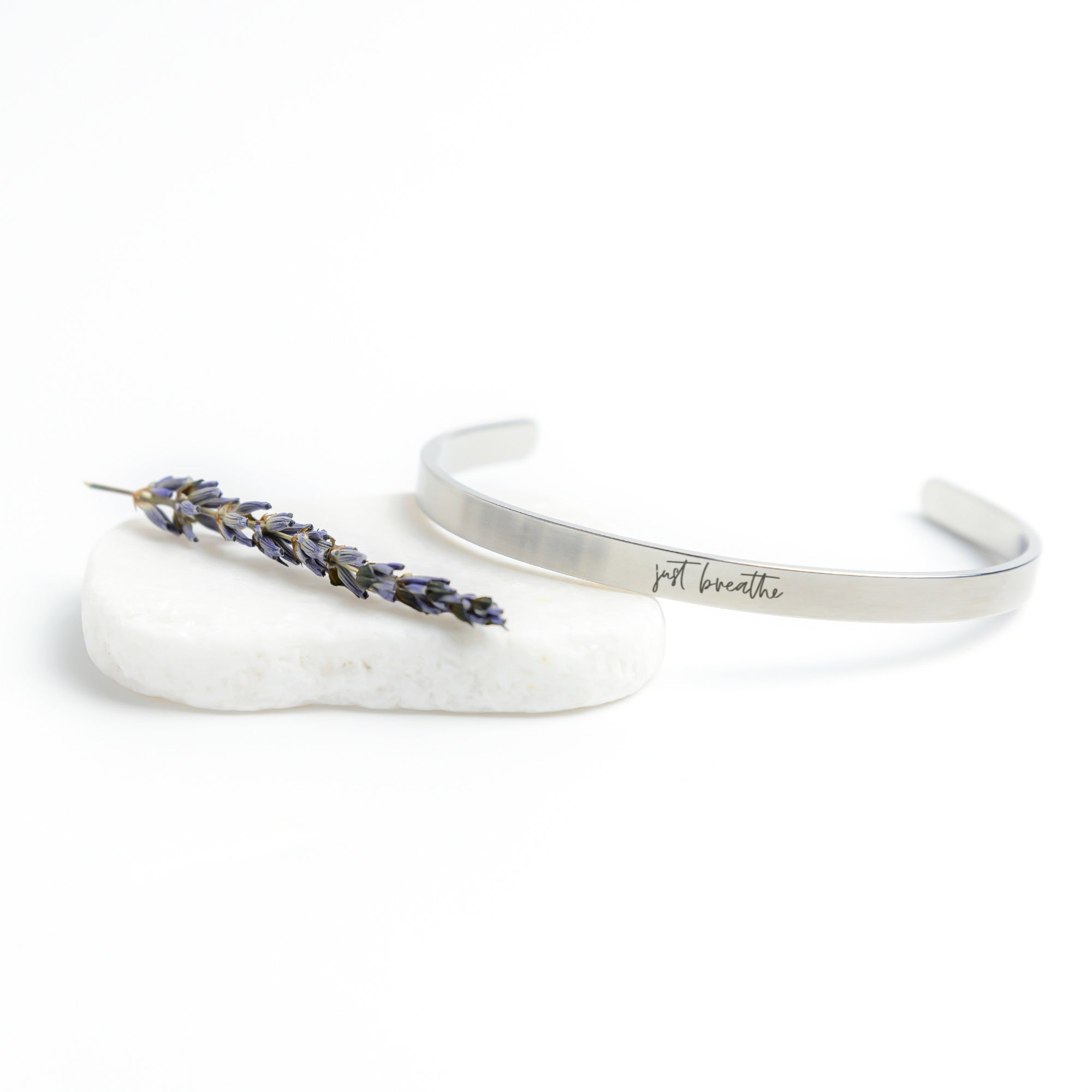 Just Breathe Cuff Bracelet - MedTheories