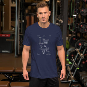 Laryngoscope Vintage Patent Unisex T-Shirt - MedTheories