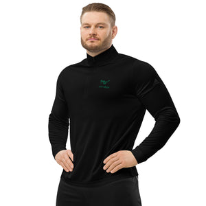 Men's Recycled Quarter Zip Pullover - MedTheories