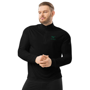 Men's Recycled Quarter Zip Pullover - MedTheories