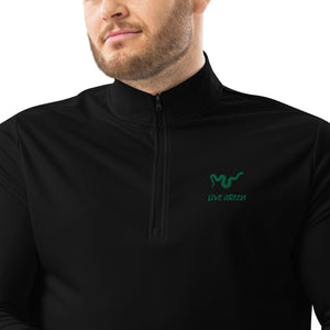 Men's Recycled Quarter Zip Pullover - MedTheories