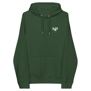 Minimal Bold NP StreetWear Unisex Eco Raglan Hoodie - MedTheories