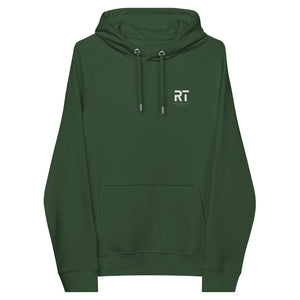 Minimal Bold RT StreetWear Unisex Eco Raglan Hoodie - MedTheories