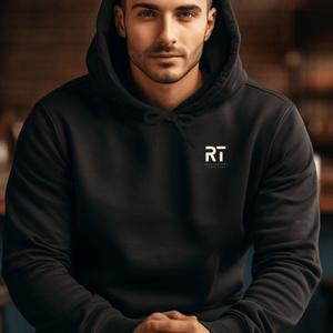 Minimal Bold RT StreetWear Unisex Eco Raglan Hoodie - MedTheories