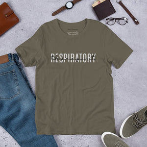 Minimalist Respiratory Therapist Unisex T-Shirt - MedTheories