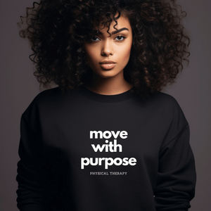 Move With Purpose Unisex Organic Raglan Sweatshirt - MedTheories