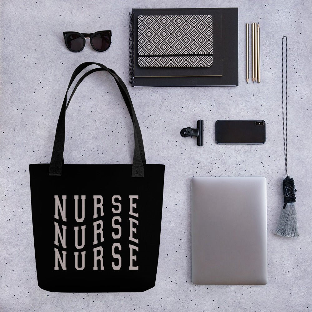 Nurse Curved Tote Bag - MedTheories