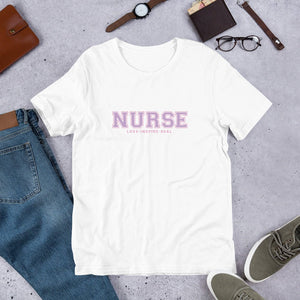 Nurse Love Heal Inspire Unisex t-shirt - MedTheories