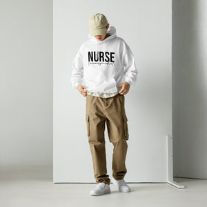 Nurse Love, Inspire & Heal Unisex Eco Raglan Hoodie - MedTheories