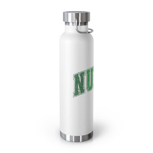 Nurse Shamrock Copper Vacuum Insulated Bottle, 22oz - MedTheories
