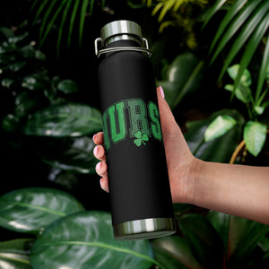 Nurse Shamrock Copper Vacuum Insulated Bottle, 22oz - MedTheories