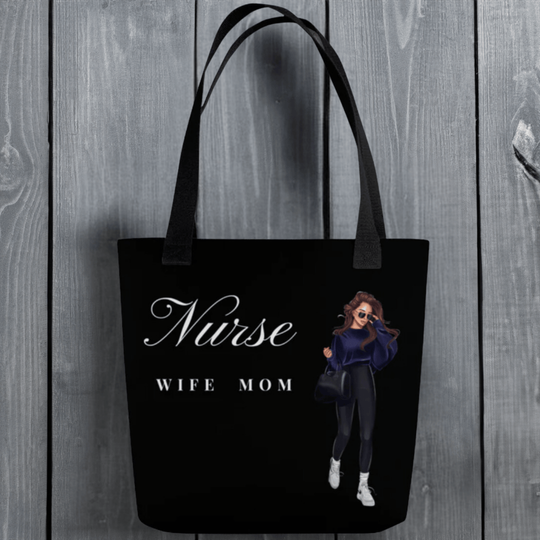 Nurse Wife Mom Tote Bag - MedTheories