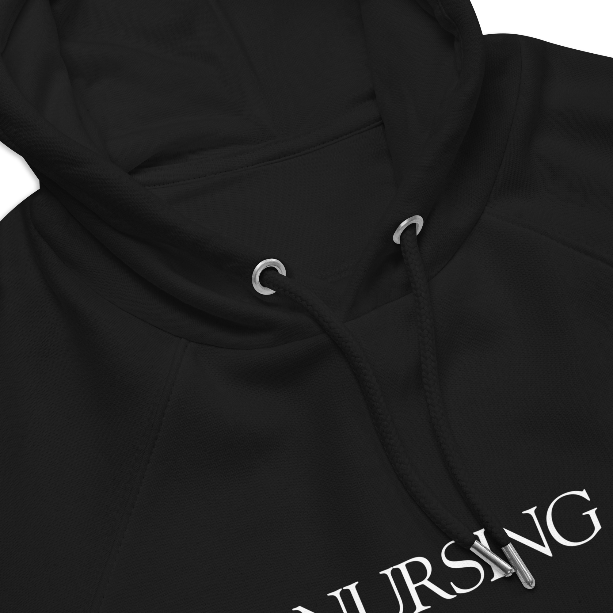 Nursing ICON Unisex Eco Raglan Hoodie - MedTheories