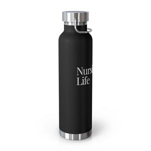 Nursing Life Copper Vacuum Insulated Bottle, 22-oz - MedTheories