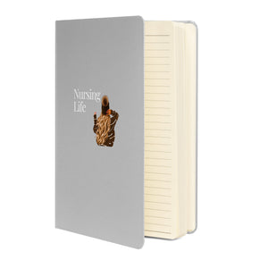 Nursing Life Hardcover Bound Notebook - MedTheories