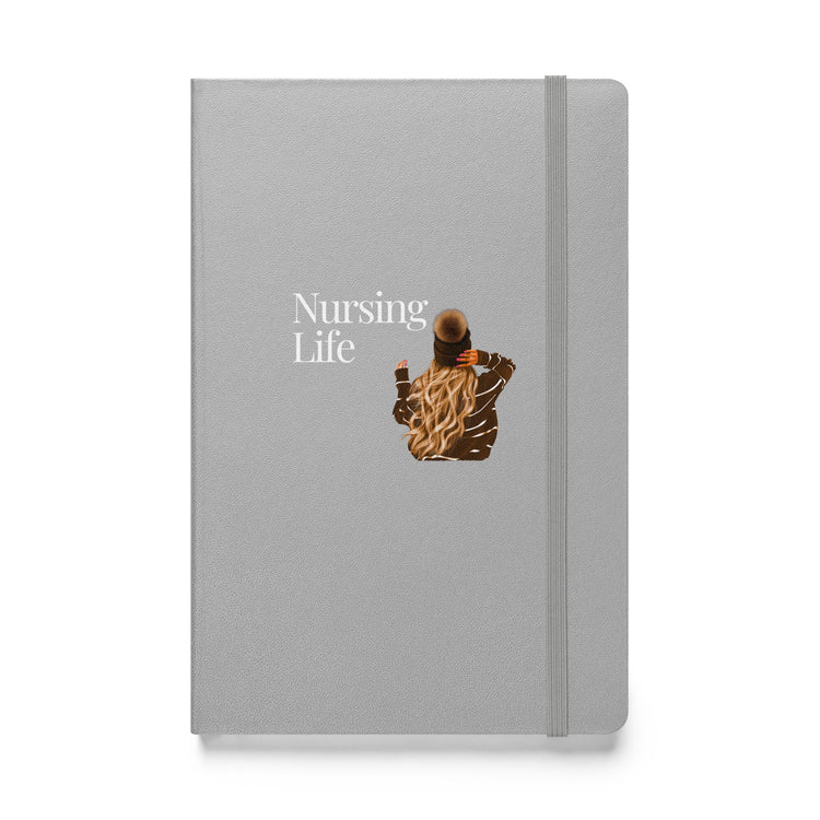 Nursing Life Hardcover Bound Notebook - MedTheories