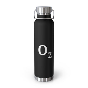 O2 Copper Vacuum Insulated Bottle, 22-oz - MedTheories