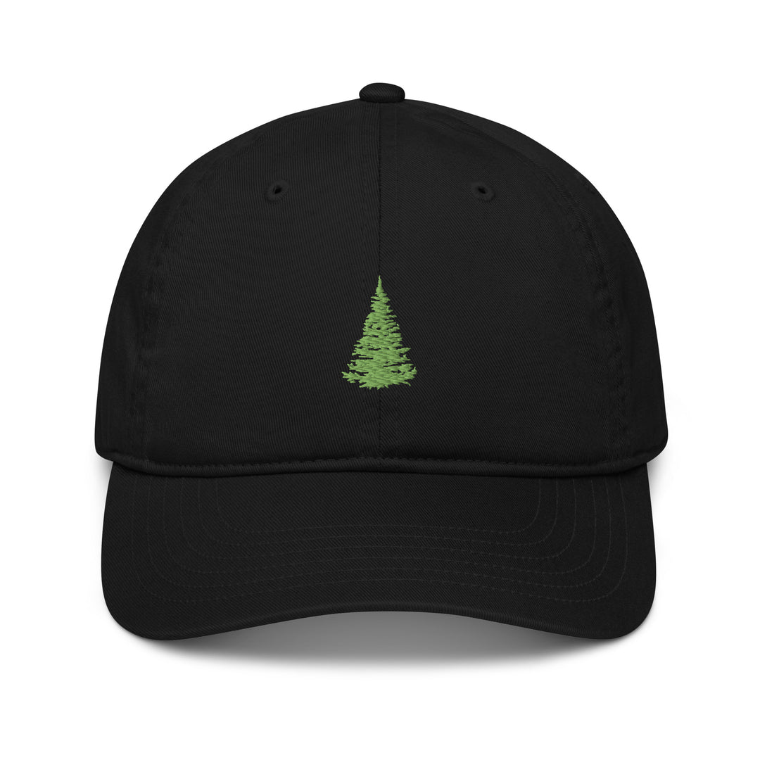 Organic Cotton Hat (Black) - Green Tree