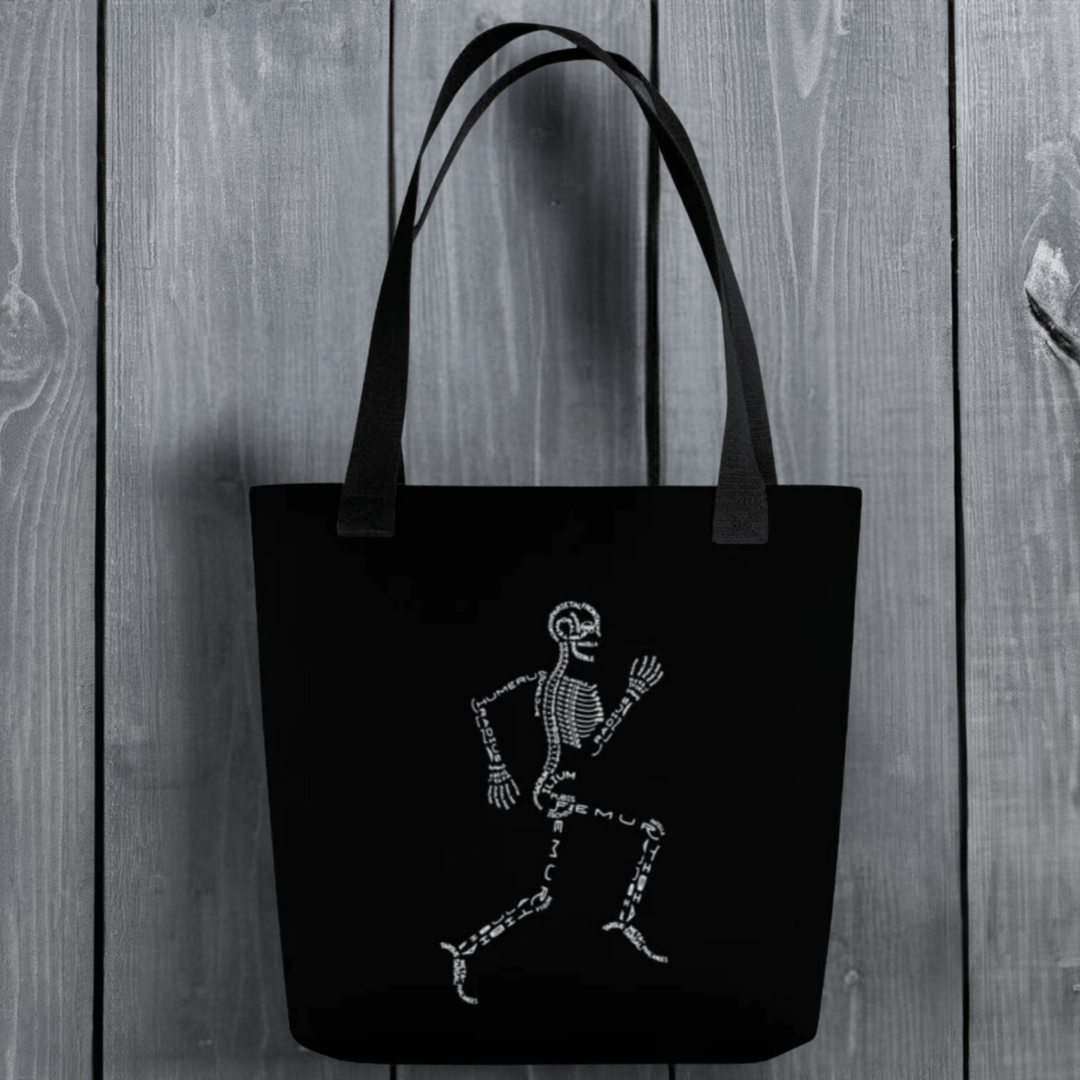 Orthopedic Running Man Tote Bag - MedTheories