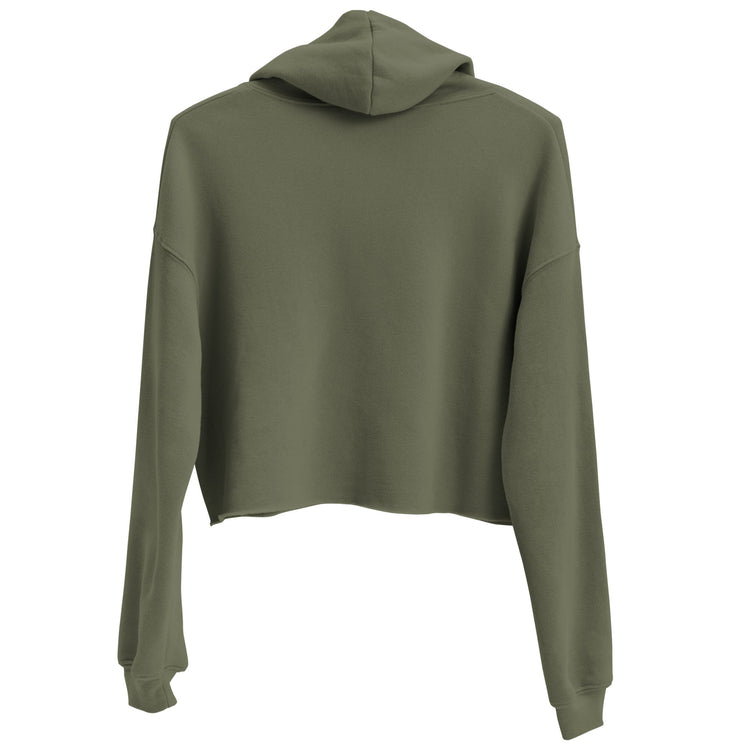 Overlay Registered Nurse Crop Hoodie - MedTheories