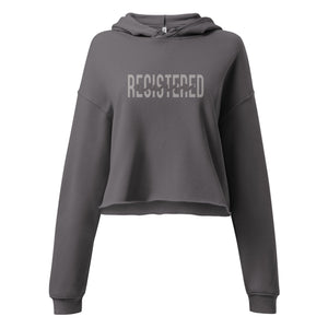 Overlay Registered Nurse Crop Hoodie - MedTheories