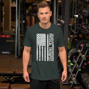 Physical Therapist Flag Unisex T-Shirt - MedTheories