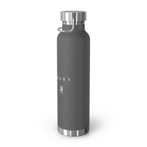 Pulmonary Icon Copper Vacuum Insulated Bottle, 22-oz - MedTheories