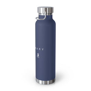 Pulmonary Icon Copper Vacuum Insulated Bottle, 22-oz - MedTheories