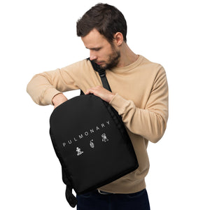 Pulmonary Icon Minimalist Backpack - MedTheories