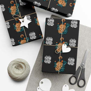 Queen Nurse Gift Wrap Papers - MedTheories