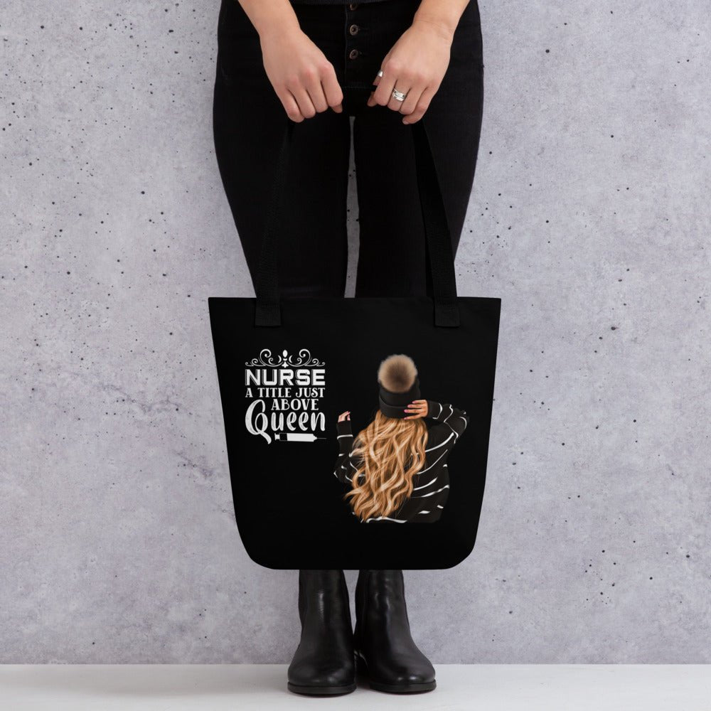 Queen Nurse Tote Bag - MedTheories