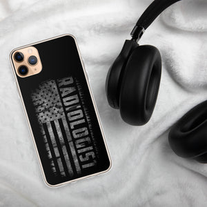 Radiologist Flag Clear Case for iPhone® - MedTheories