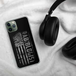 Radiologist Flag Clear Case for iPhone® - MedTheories