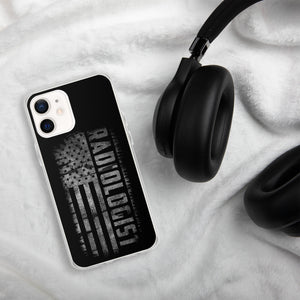 Radiologist Flag Clear Case for iPhone® - MedTheories