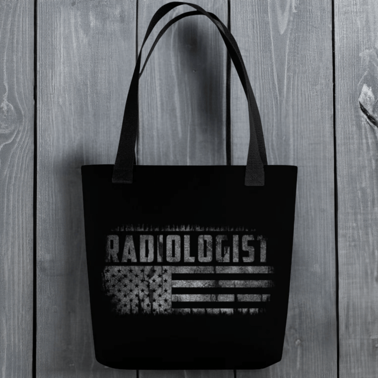 Radiologist Flag Tote Bag - MedTheories