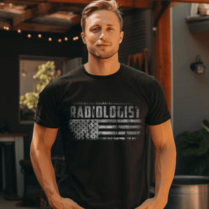 Radiologist Flag Unisex T-Shirt - MedTheories