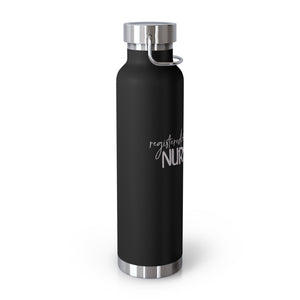 Registered Nurse Copper Vacuum Insulated Bottle, 22-oz - MedTheories