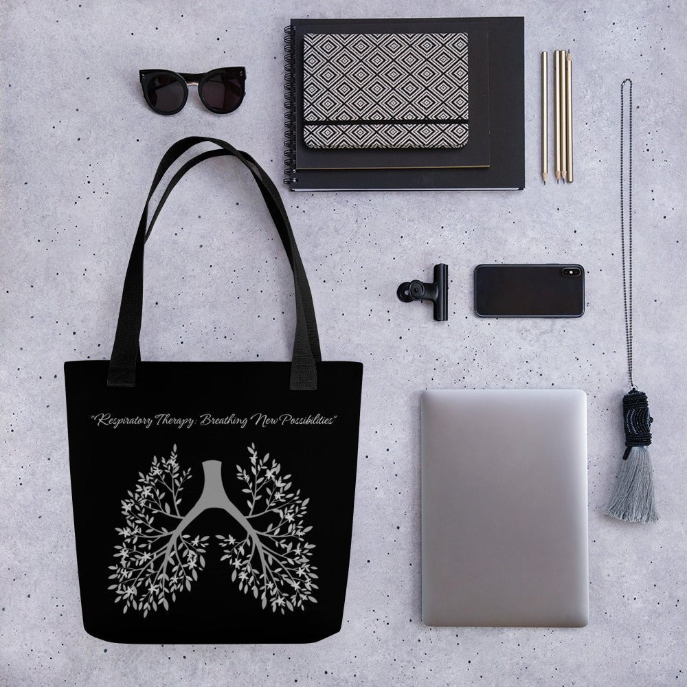 Respiratory Therapy Tote Bag - MedTheories