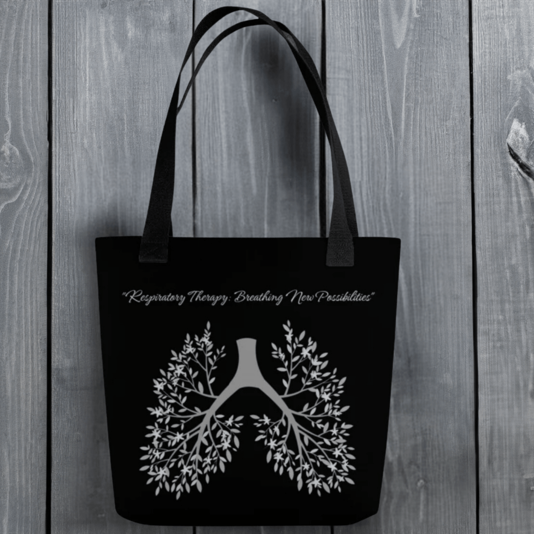 Respiratory Therapy Tote Bag - MedTheories