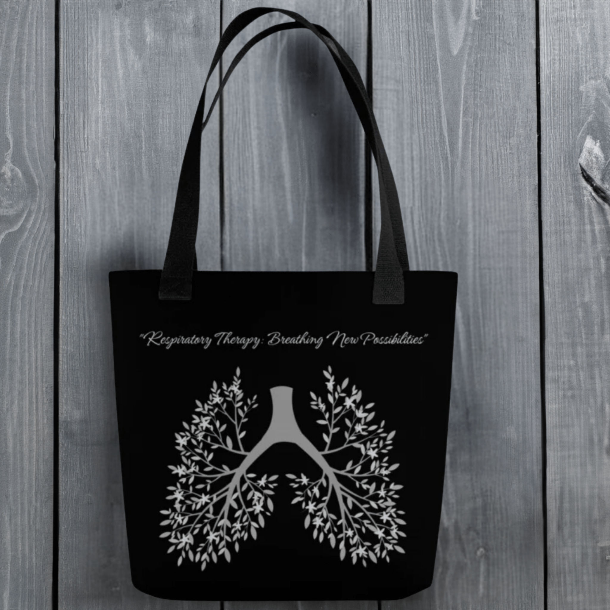 Respiratory Therapy Tote Bag - MedTheories
