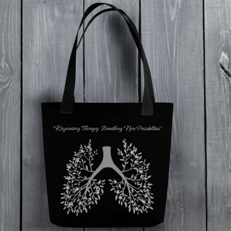 Respiratory Therapy Tote Bag - MedTheories