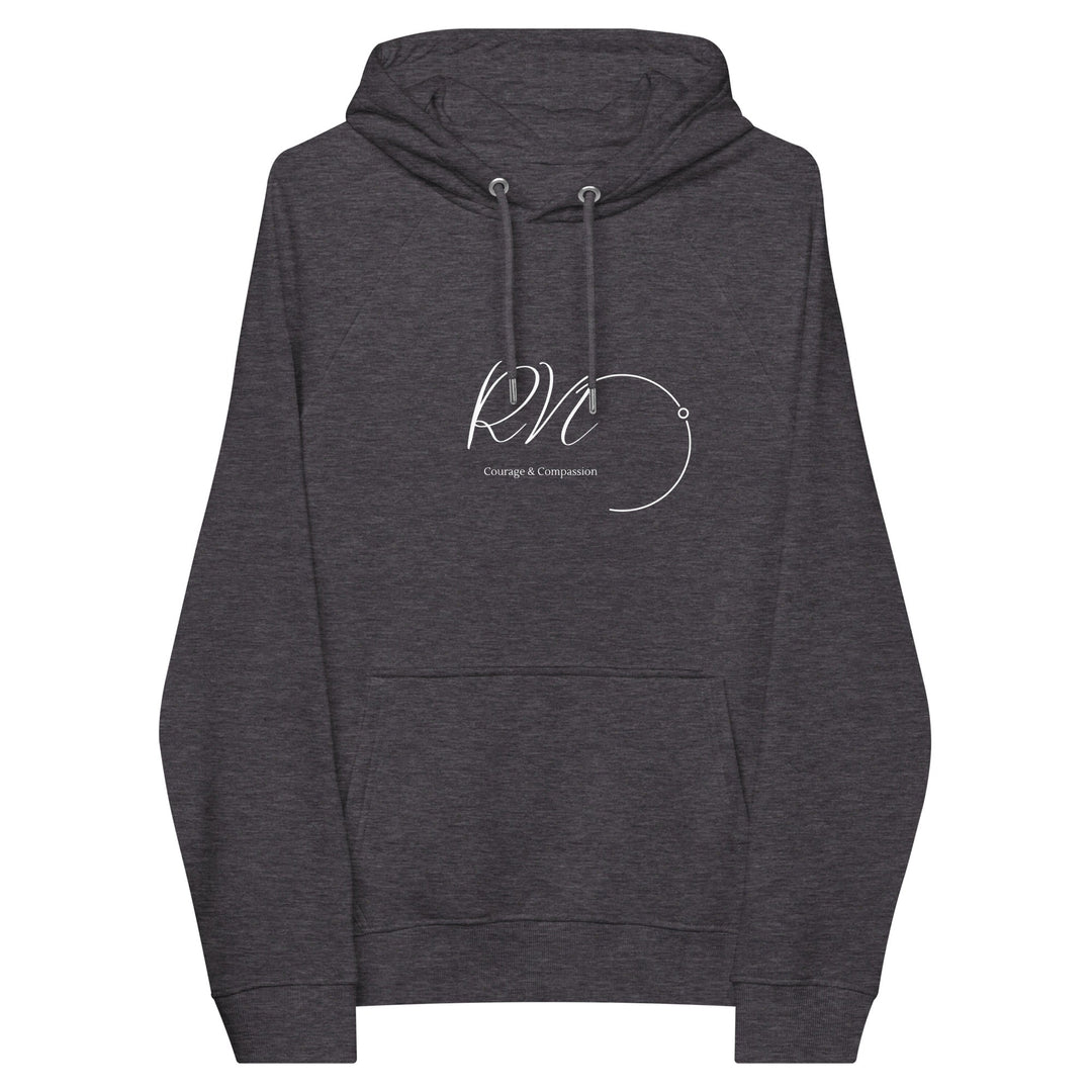RN Courage & Compassion Unisex Eco Raglan Hoodie - MedTheories