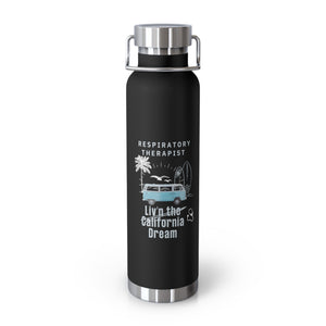 RT Liv'n The California Dream Copper Vacuum Insulated Bottle, 22-oz - MedTheories