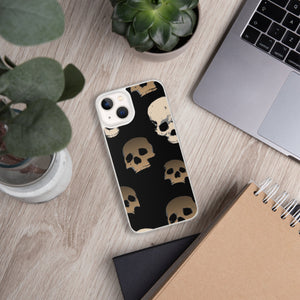 Scary Skull Clear Case for iPhone® - MedTheories